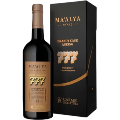 כרמל מעליא 777 מתיישן בחבית ברנדי