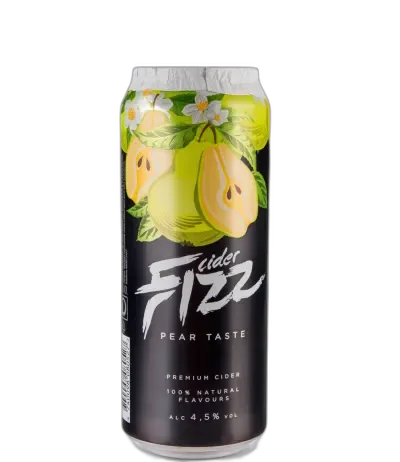 פיזז סיידר בטעם אגס פחית Fizz Cider Pear Can