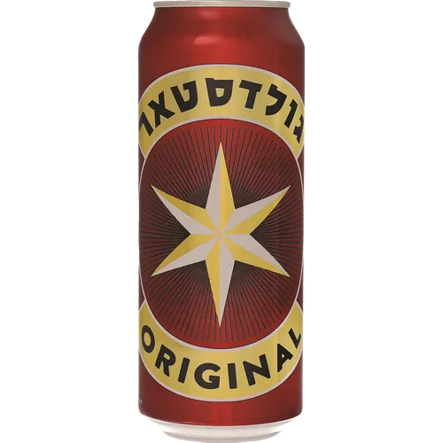 בירה גולדסטאר פחית 500 מ''ל